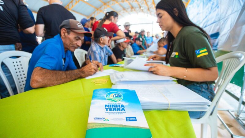 Mais de 1,5 mil agricultores familiares são beneficiados com o programa Minha Terra em Poço Verde