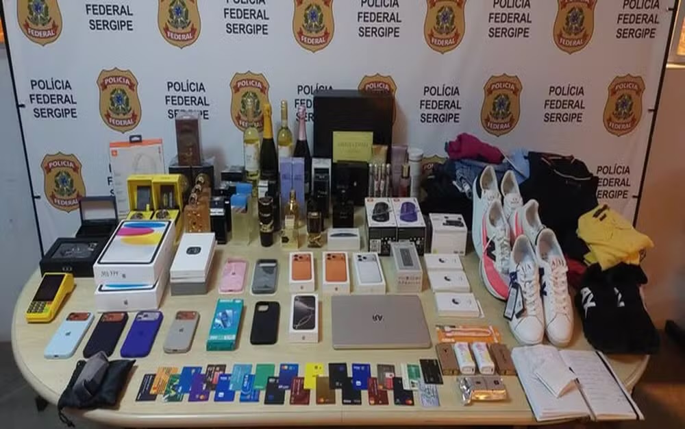 Duas pessoas são presas com produtos sem nota fiscal no Aeroporto de Aracaju