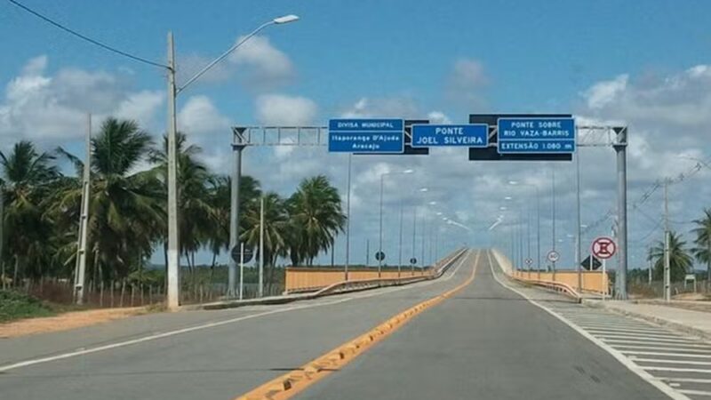 Ponte Joel Silveira em Aracaju será parcialmente bloqueada nesta quinta-feira