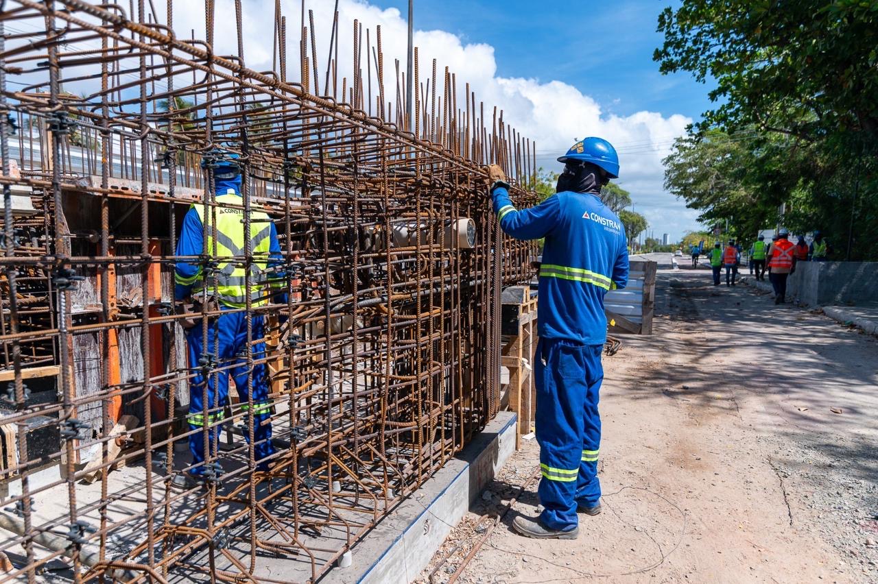 Obras do Complexo Viário Senadora Maria do Carmo avançam em Aracaju