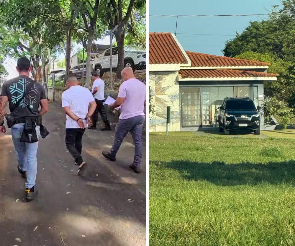 Chefe do tráfico internacional que fingiu a própria morte é preso no interior de SP