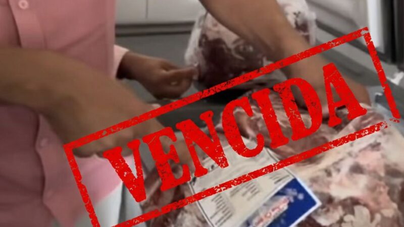 Gestão de Valmir coloca saúde de crianças em risco ao ofertar carne vencida na merenda escolar, aponta denúncia
