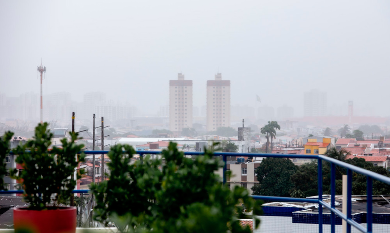 Bairro Santa Maria registra mais de 50 mm de chuva em 12 horas