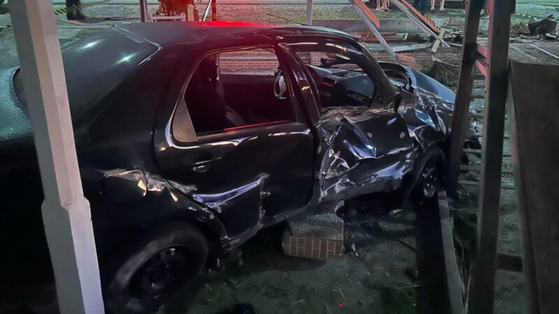 Motorista fica ferido após sair da pista na SE-170, em Lagarto