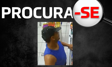 Polícia divulga imagem de suspeito de roubos em Socorro