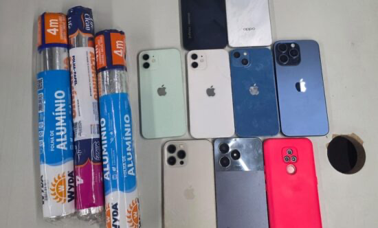 Cinco pessoas são presas por furtar celulares na Festa dos Caminhoneiros