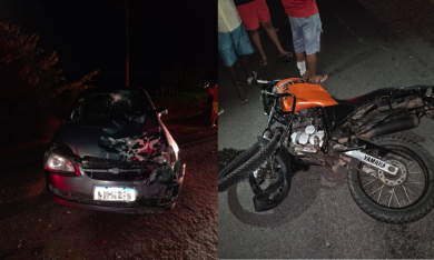 Motociclista morre e duas pessoas ficam feridas após acidente na SE-448