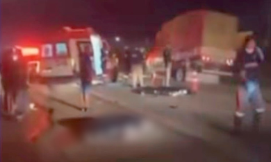 Colisão entre carro e motocicleta deixa dois mortos na BR-235 em Itabaiana