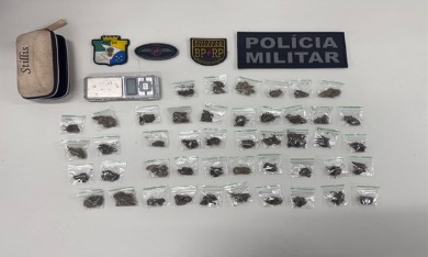 Homem é preso por tráfico de drogas no Santa Maria