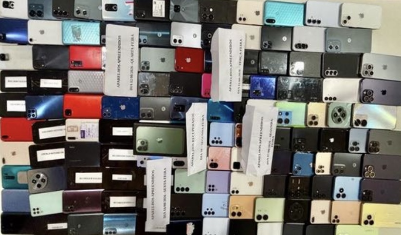 Cerca de 700 celulares recuperados serão devolvidos a partir de terça