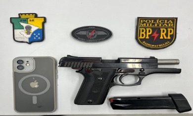 Polícia apreende pistola após denúncia de ameaça contra mulher em Aracaju